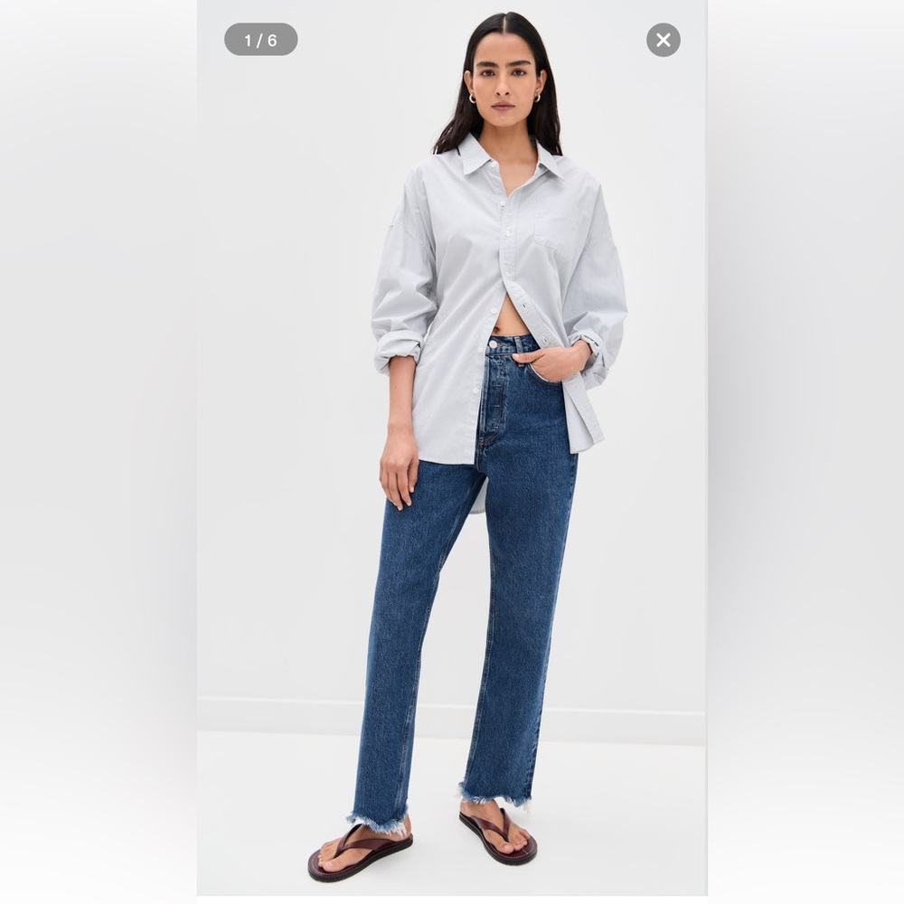 AGOLDE 90’s Mid Rise Straight Jean